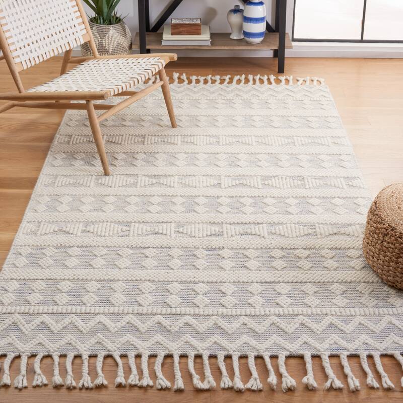 SAFAVIEH Handmade Natura Shoshana Transitional Wool Rug