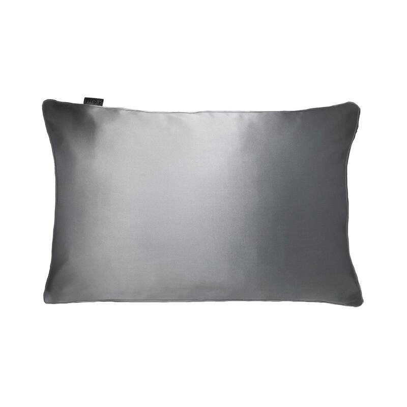 NIGHT 22 Momme 100% Mulberry Silk Pillowcase - Gunmetal - Standard