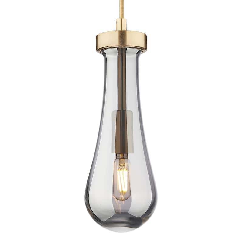 Innovations Lighting 451-1P-G451-4SM Owego 11" Tall Mini Pendant with - Champagne Bronze