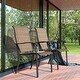 preview thumbnail 30 of 30, Outdoor 5/7-Piece Textilene Dining Set, Powder-coated Iron Frame