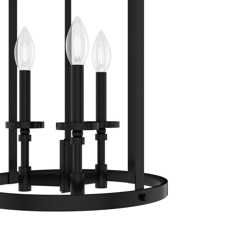 Hunter Briargrove Candle Pendant - Entry/ Foyer - Glam, Modern Farmhouse, Transitional