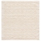 preview thumbnail 65 of 65, SAFAVIEH Handmade Natura Annedorte Wool Rug 4' Square - Ivory - Square