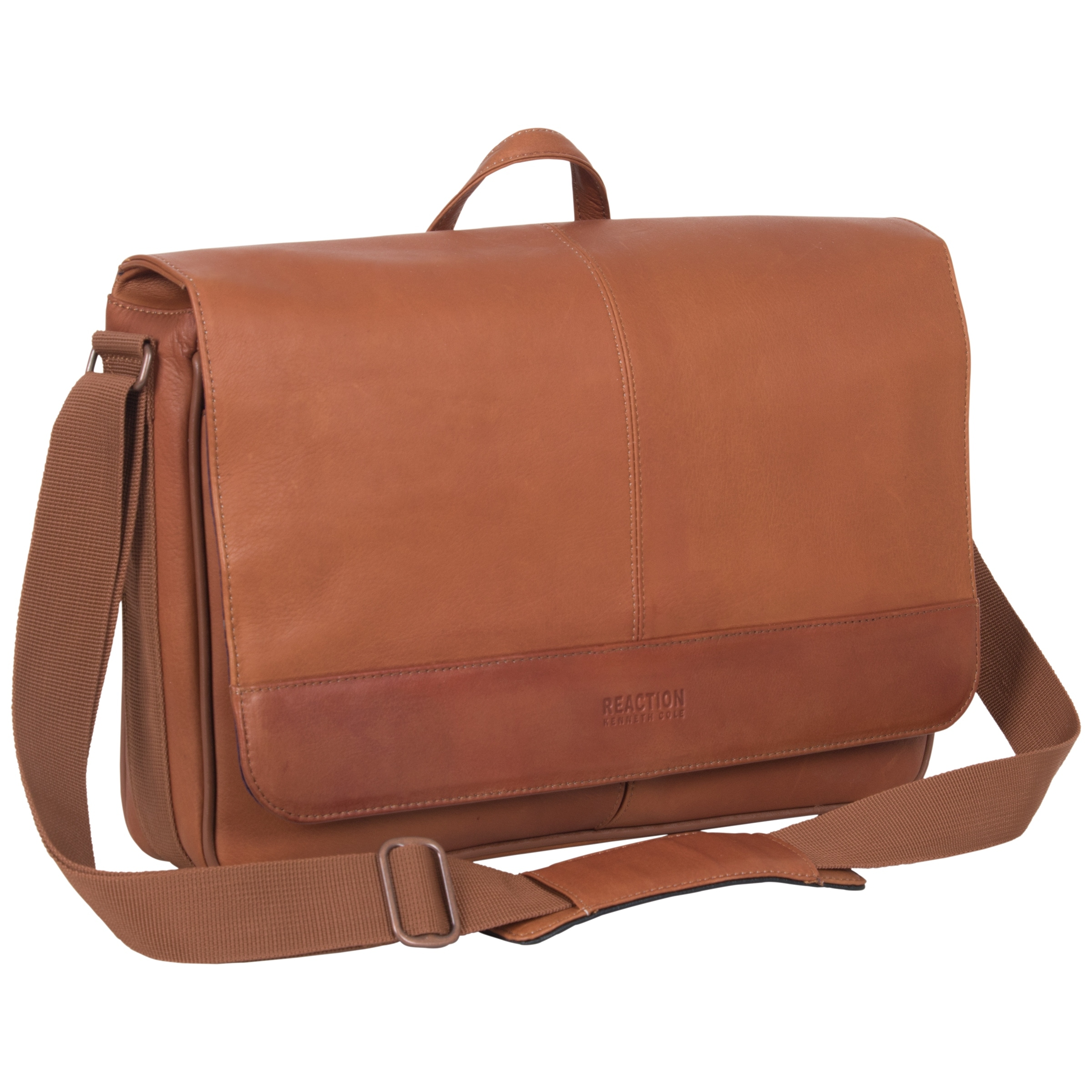 kenneth cole reaction colombian leather messenger bag