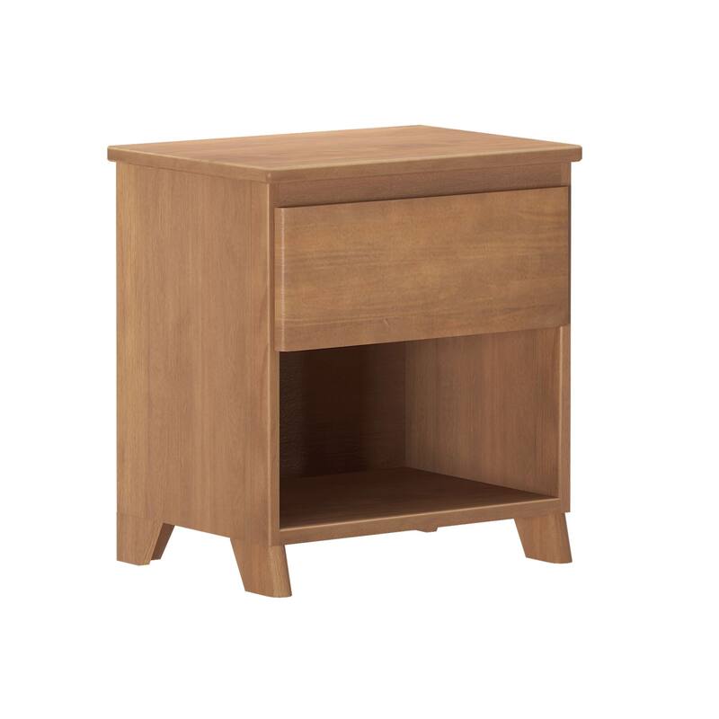 Max and Lily Farmhouse Nightstand with 1 Drawer