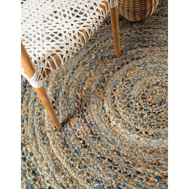 Braided Slin Collection Area Rug