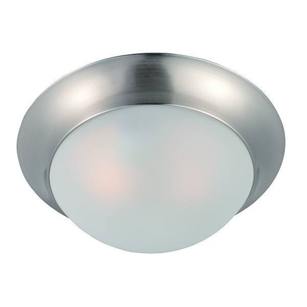 slide 2 of 2, Essentials 1-Light Flush Mount