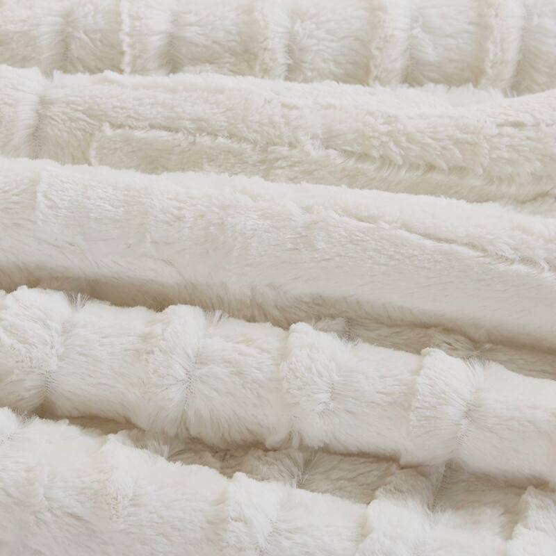 Full Queen Fur Down Alternative Comforter Mini Set