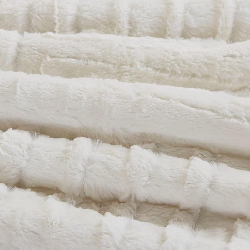 GDF Studio - Arctic Fake Fur Down Alternative Comforter Mini Set