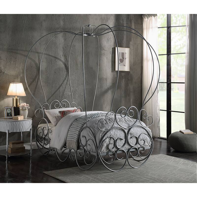 Twin Bed W/Canopy