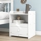 preview thumbnail 5 of 10, Twin Bed with Headboard and Footboard for Kids Teens Adults, Wood Platform Bed Frame with Nightstand, No Box Spring Needed