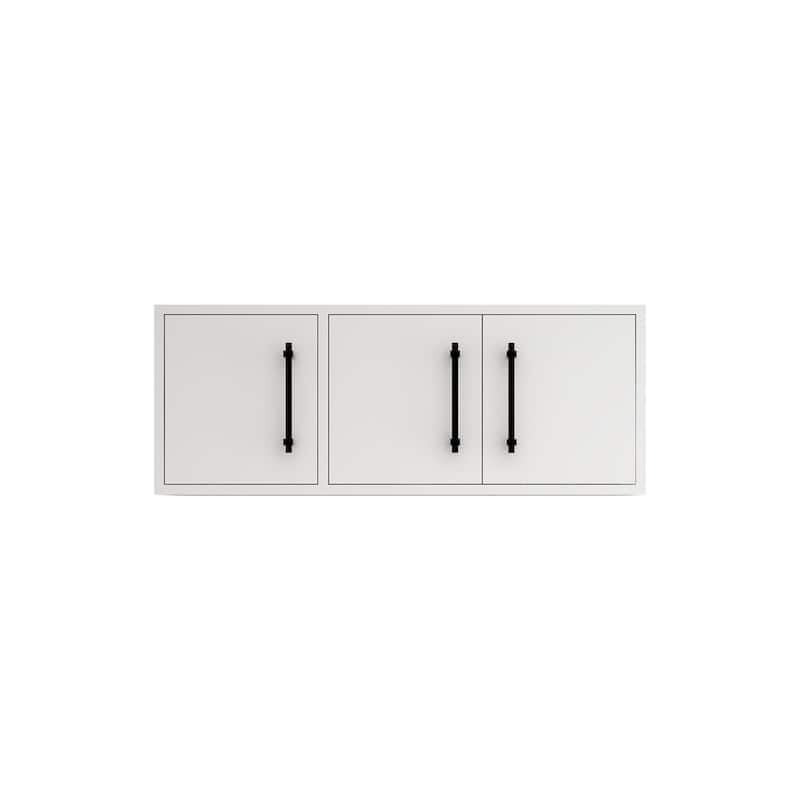 Victoria 36 Inches Top Cabinet Wall-Mounted (Left) - 35.7 - Glossy - Gloss White