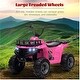 preview thumbnail 40 of 46, 12V Kids Electric ATV Ride-On Car with Audio