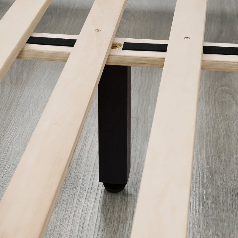 Spruce & Spring Camila Upholstered Platform Bed Frame with Headboard