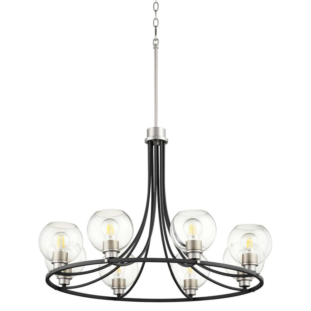 Quorum International 672-8-65 Clarion 8 Light 33" Wide Ring Chandelier