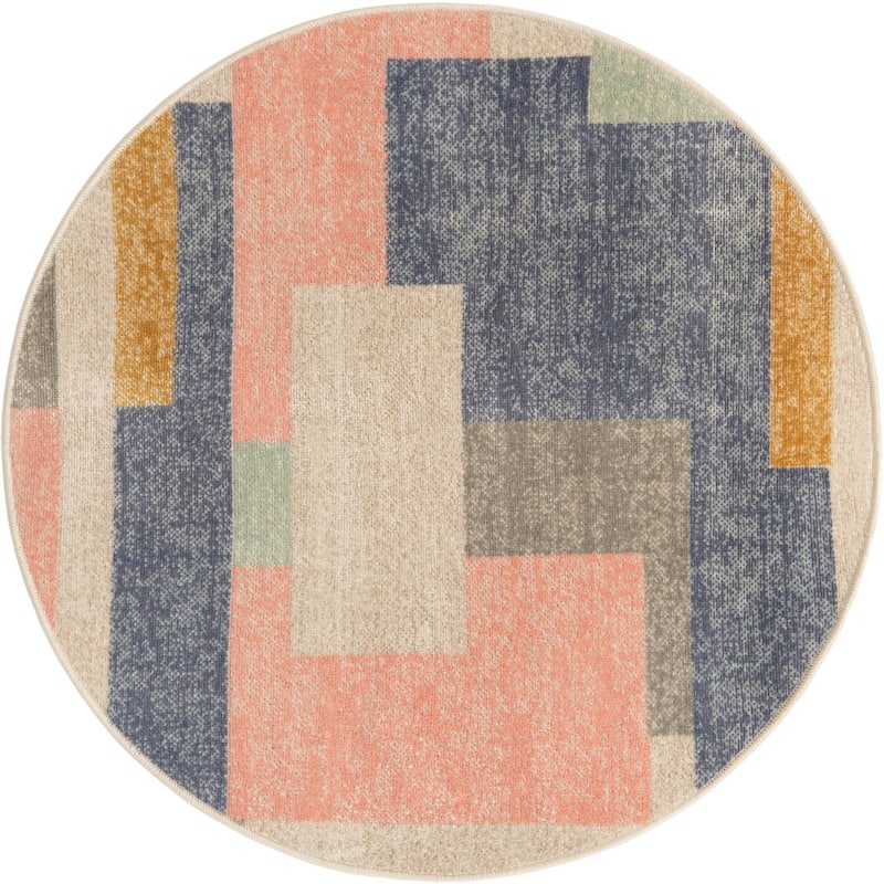 Contemporary Heloise Collection Area Rug