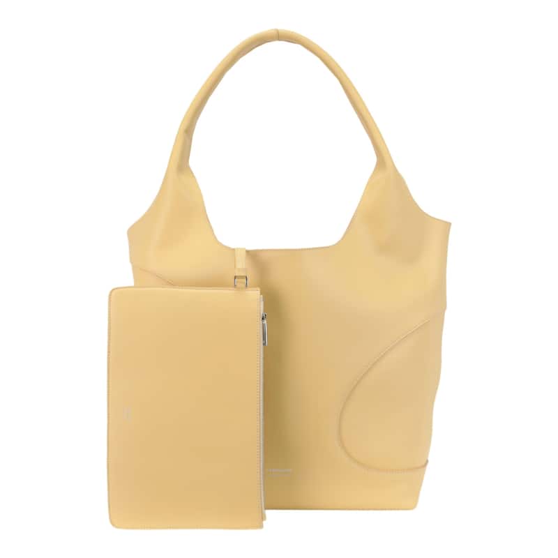 Ferragamo Debossed Cut-Out Hobo Bag