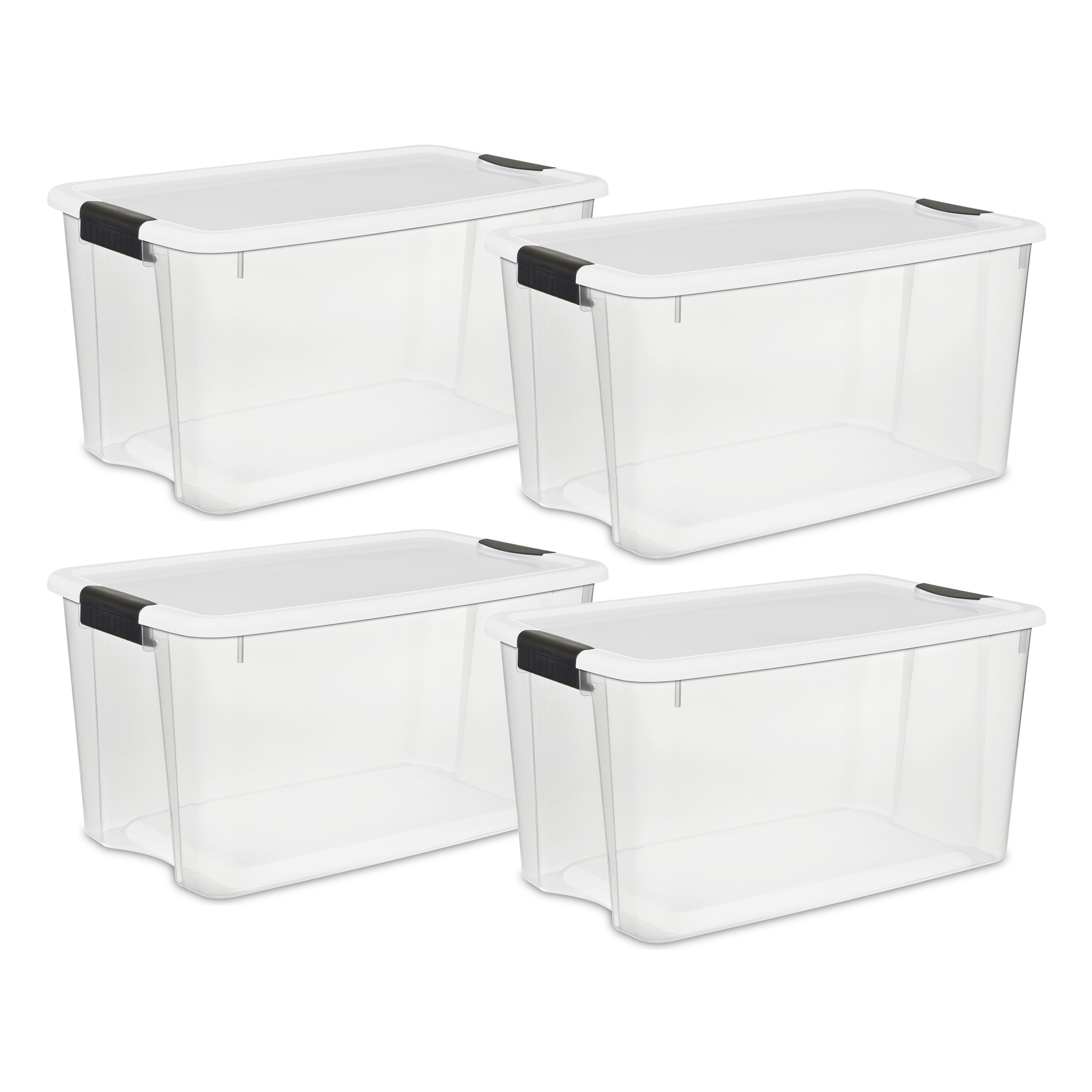 70 qt clear storage bin