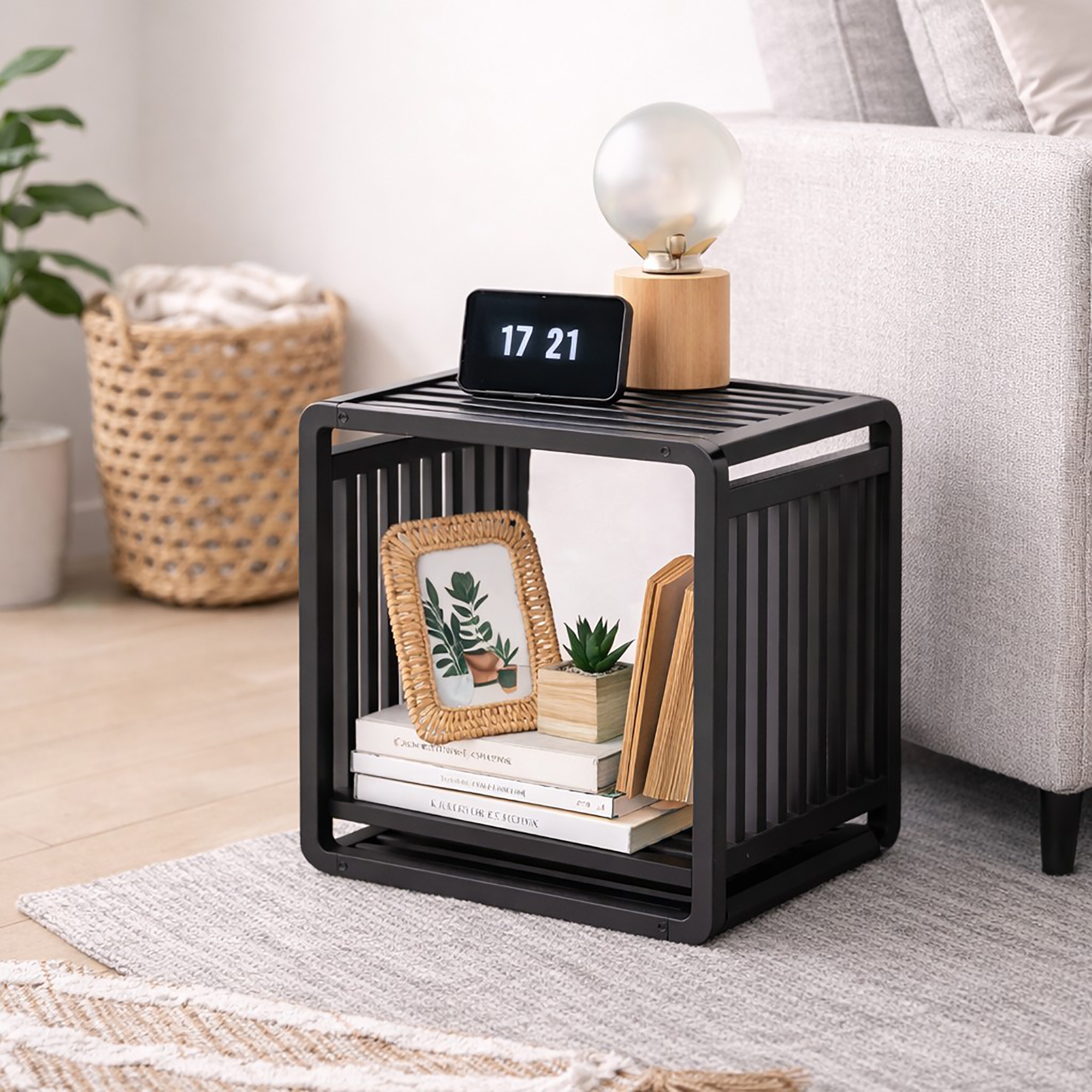 Smart Kube Bamboo Cube Storage, 13