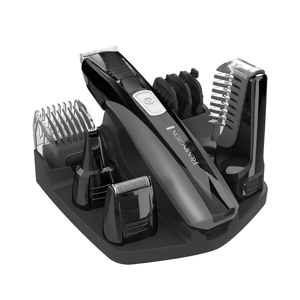 Remington Pg525 Head To Toe Lithium Powered Body Groomer Kit, Trimmer (10 Pieces)