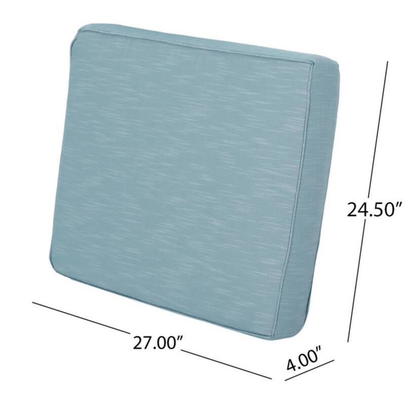 Roomfitters Antibes Club Chair Cushion Set, Back and Seat Cushions, Water Repellent Fabric, Set of 2