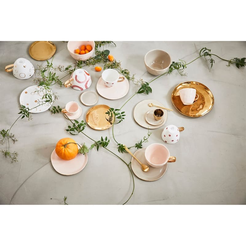 Good Morning Cappuccino/Tea Cup Old Pink