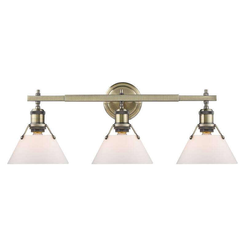 Golden Lighting Orwell 3 Light 24-1/4" Wide Bathroom Vanity Light in