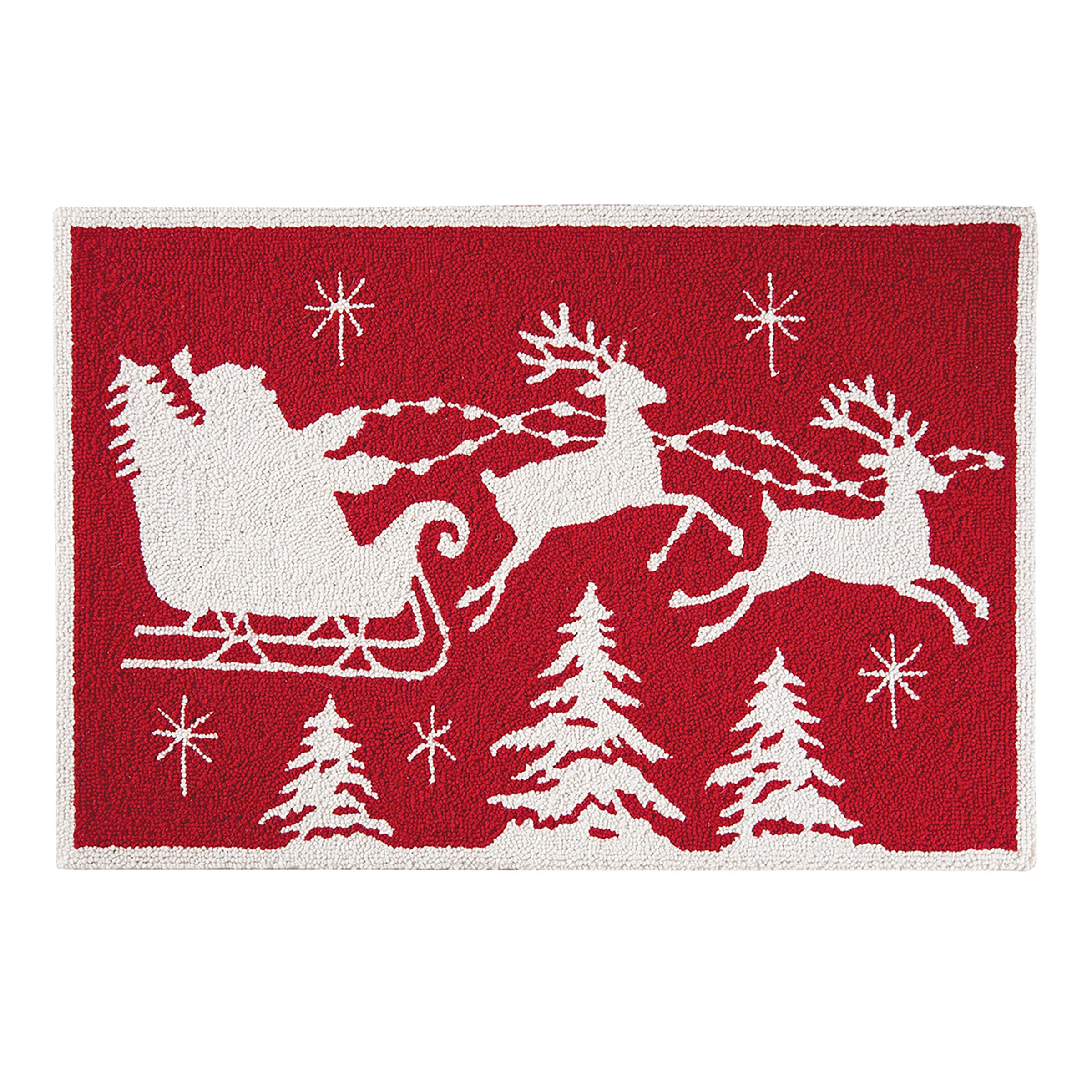 REINDEER FLY Kitchen Mat Cushioned Anti Fatigue Kitchen Rugs