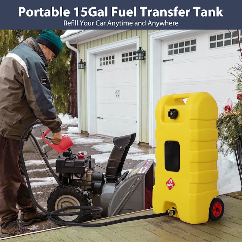 Portable 15 Gallon Fuel Caddy