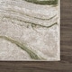 preview thumbnail 5 of 50, Hauteloom Liverpool Living Room, Bedroom Area Rug - Contemporary - Cream,Green - 7'10" x 10'
