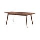 preview thumbnail 1 of 2, Cartellieri Natural Walnut Dining Table with Butterfly Extension Leaf