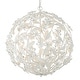 preview thumbnail 1 of 9, Crystorama Lighting Group MSL-316 Marselle 6 Light 22" Wide Crystal Matte White