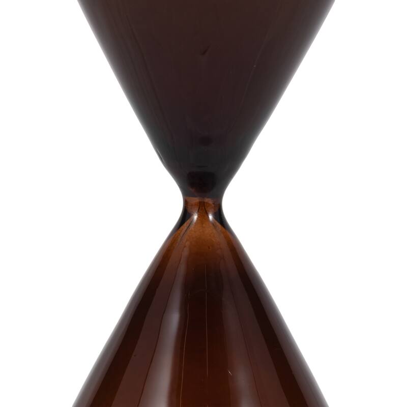 Contemporary Hourglass Sculpture for Home Decor - Stylish Decorative Object