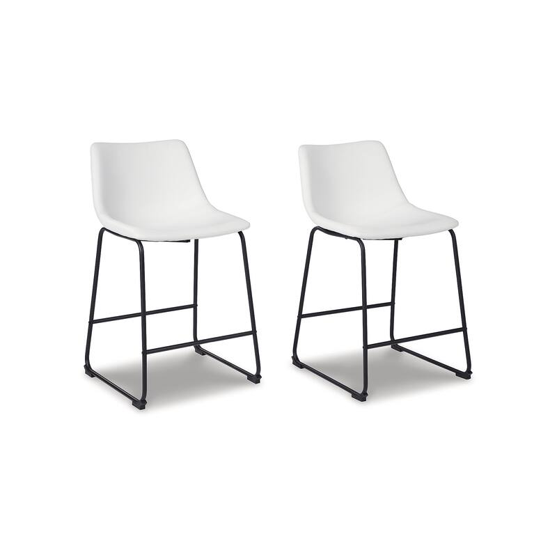 Signature Design by Ashley Centiar Counter Height Bar Stool (Set of 2)