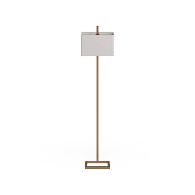Grayson 68" Tall Floor Lamp with Fabric Shade