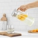 preview thumbnail 5 of 6, JoyJolt Breeze Glass Drink Water Pitcher with Stainless Steel Lid - 50 oz