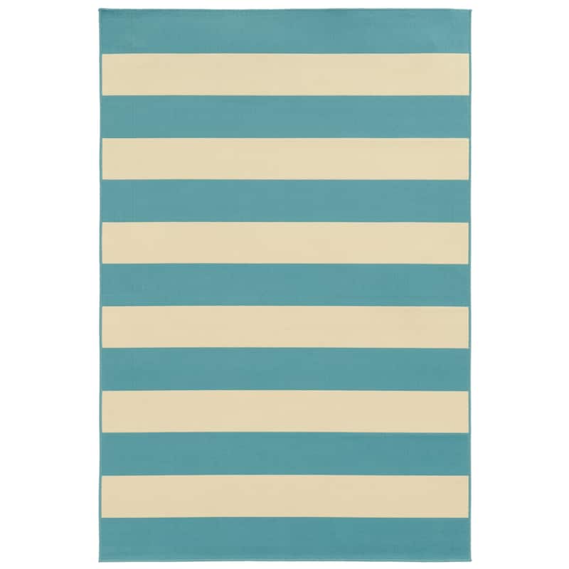 Vista Home Sonderso Indoor/ Outdoor Stripe Area Rug