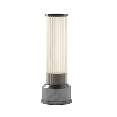 Kibun by Bulbrite CANDLESTICK Rechargeable Cordless LED Table Lamp, 3-Levels Brightness Touch Sensor Control