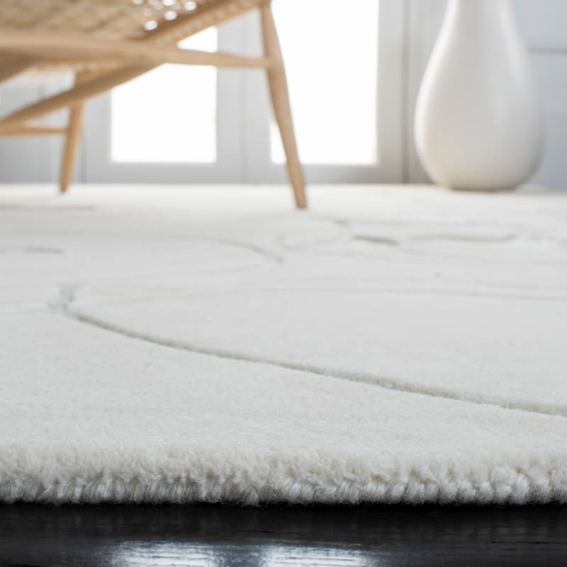 SAFAVIEH Handmade Fifth Avenue Jocelin Mid-Century Modern Wool Rug