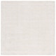preview thumbnail 10 of 12, SAFAVIEH Handmade Glamour Denisia Geometric Viscose Rug 6' Square - Ivory - Square