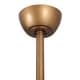preview thumbnail 17 of 33, 28" Black Modern Dimmable LED Ceiling Fan with Light and Remote