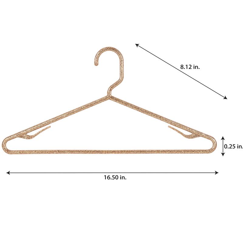 Simplify 10 Pack Granite Look Design Hangers