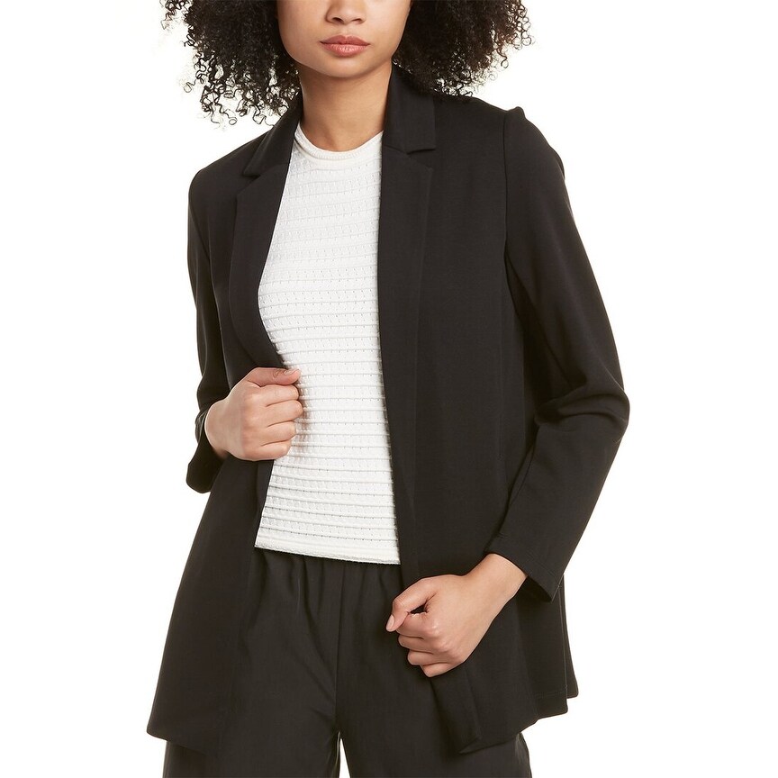 eileen fisher notch collar jacket