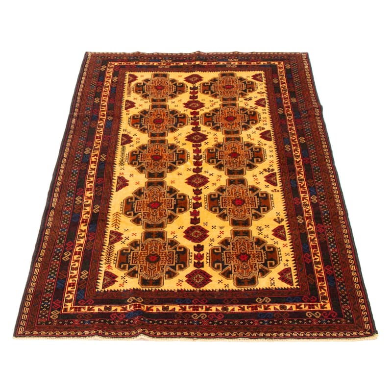 Teimani Cream Rug 4'0" x 6'6" - 4'0 x 6'6