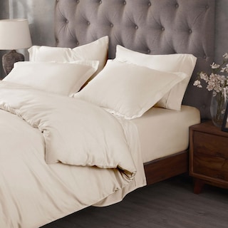 Superior Egyptian Cotton 400 Thread Count Solid Duvet Cover Set