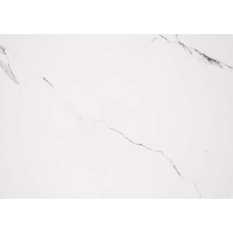 3-Piece LED Light Bedroom Furniture Set Bed Dresser Mirror Gloss White Finish