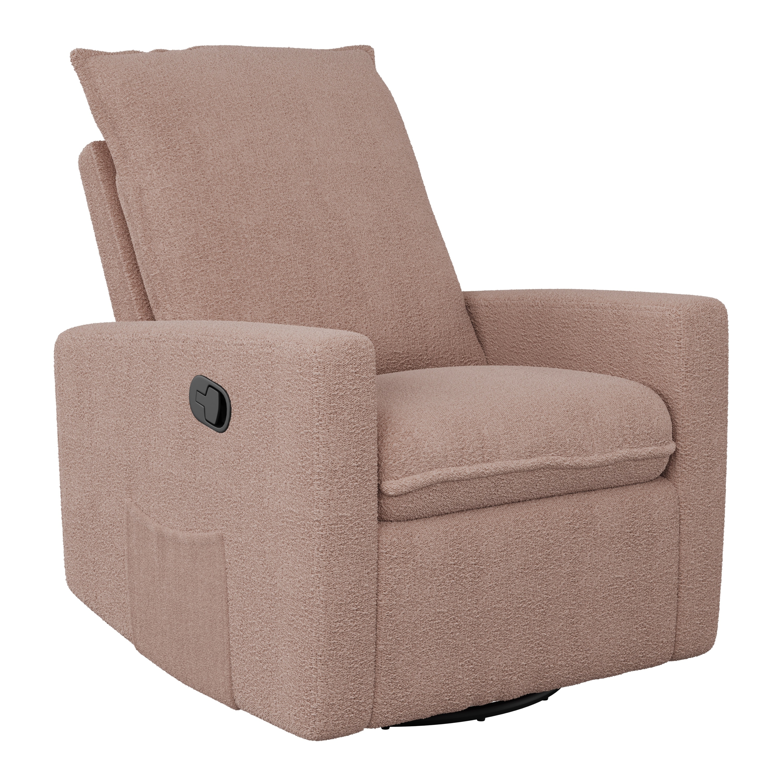 Seesaw Cream Boucle Nursery Power Recliner Chair w/ Electronic Control and  USB with Metal Base + Reviews