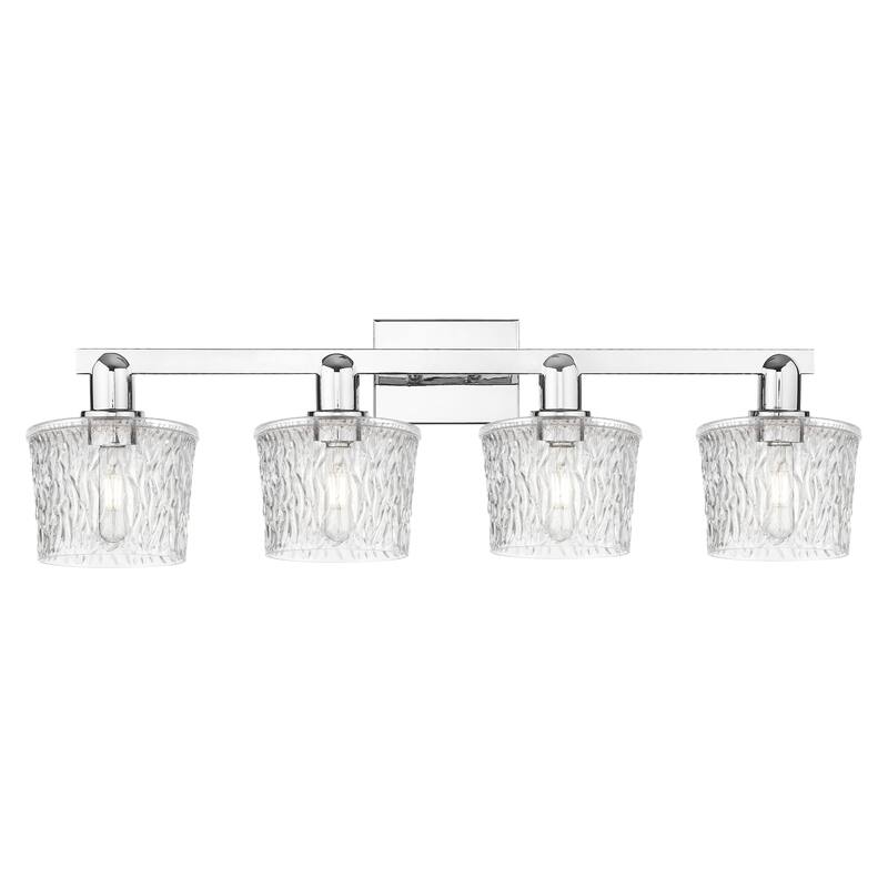 Innovations Lighting Endless Possibilities Arcadia - Niagara - 4 Light 34" Bath Vanity Light - Polished Chrome