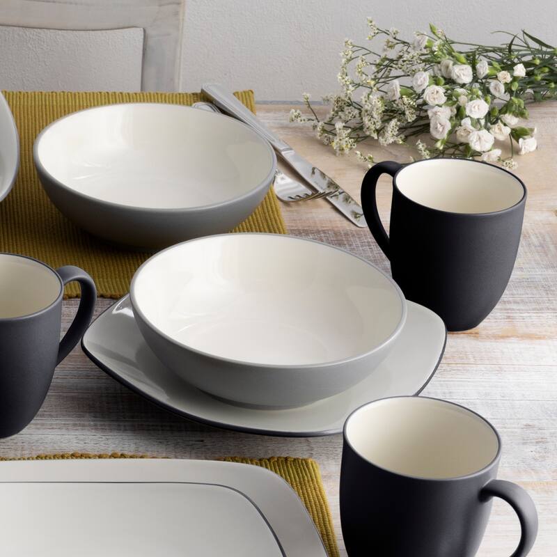 Noritake Colorwave 16-Piece Square Set, Service For 4