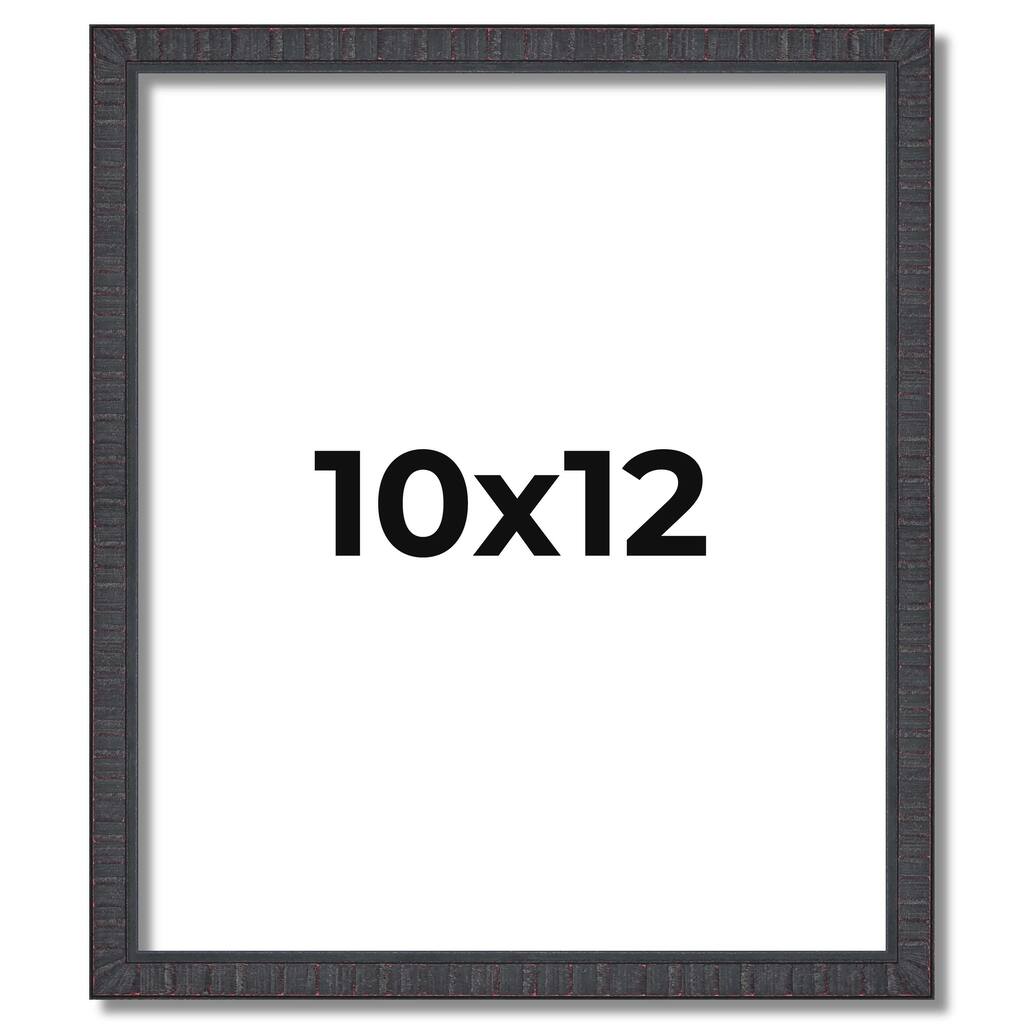 10x12 Frame Brown Picture Frame - Complete Modern Photo Frame Includes