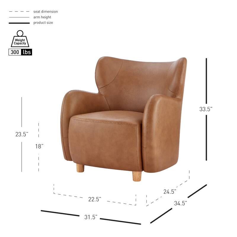 NPD Furniture Tiffany Accent Arm Chair